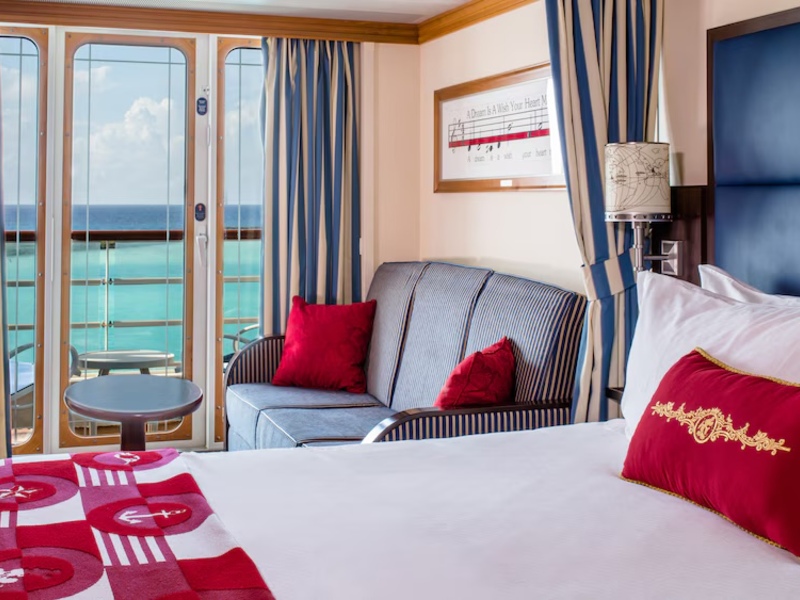 Deluxe Oceanview with Verandah Stateroom